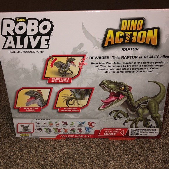 Robo Alive Dino Action Raptor - Picture 4 of 7